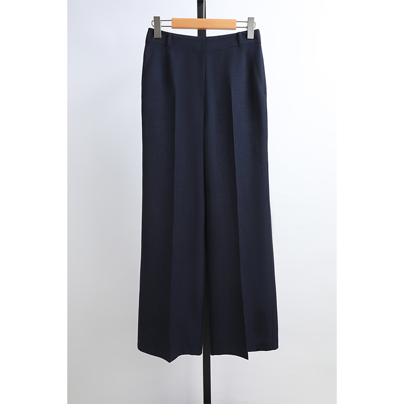 Summer Clothing Brands - Pantalon de costume taille haute coupe