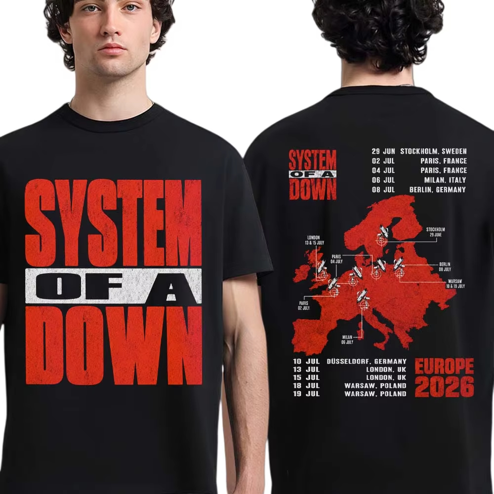 Summer Clothing Uk - T-shirt System of A Down EU