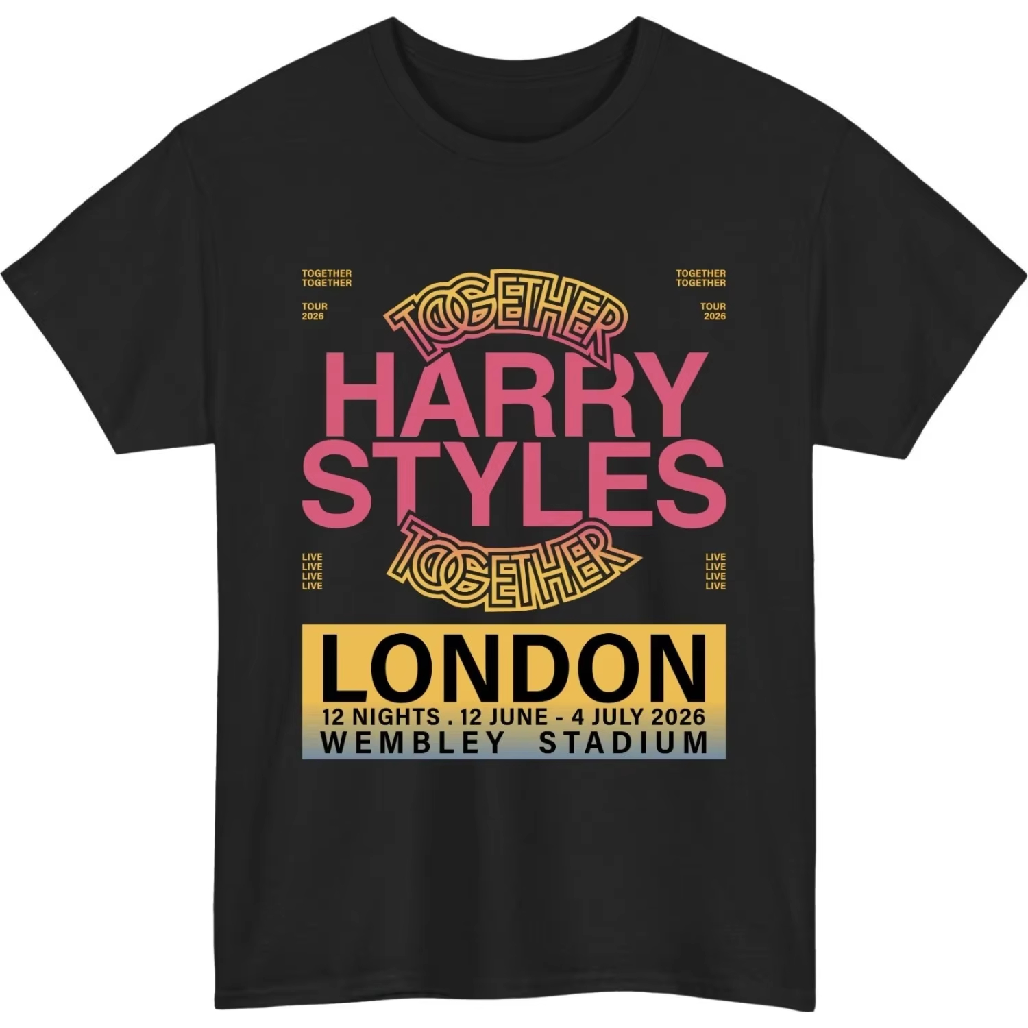 Summer Clothing London - T-shirt oversize tendance Hip Hop Streetwear