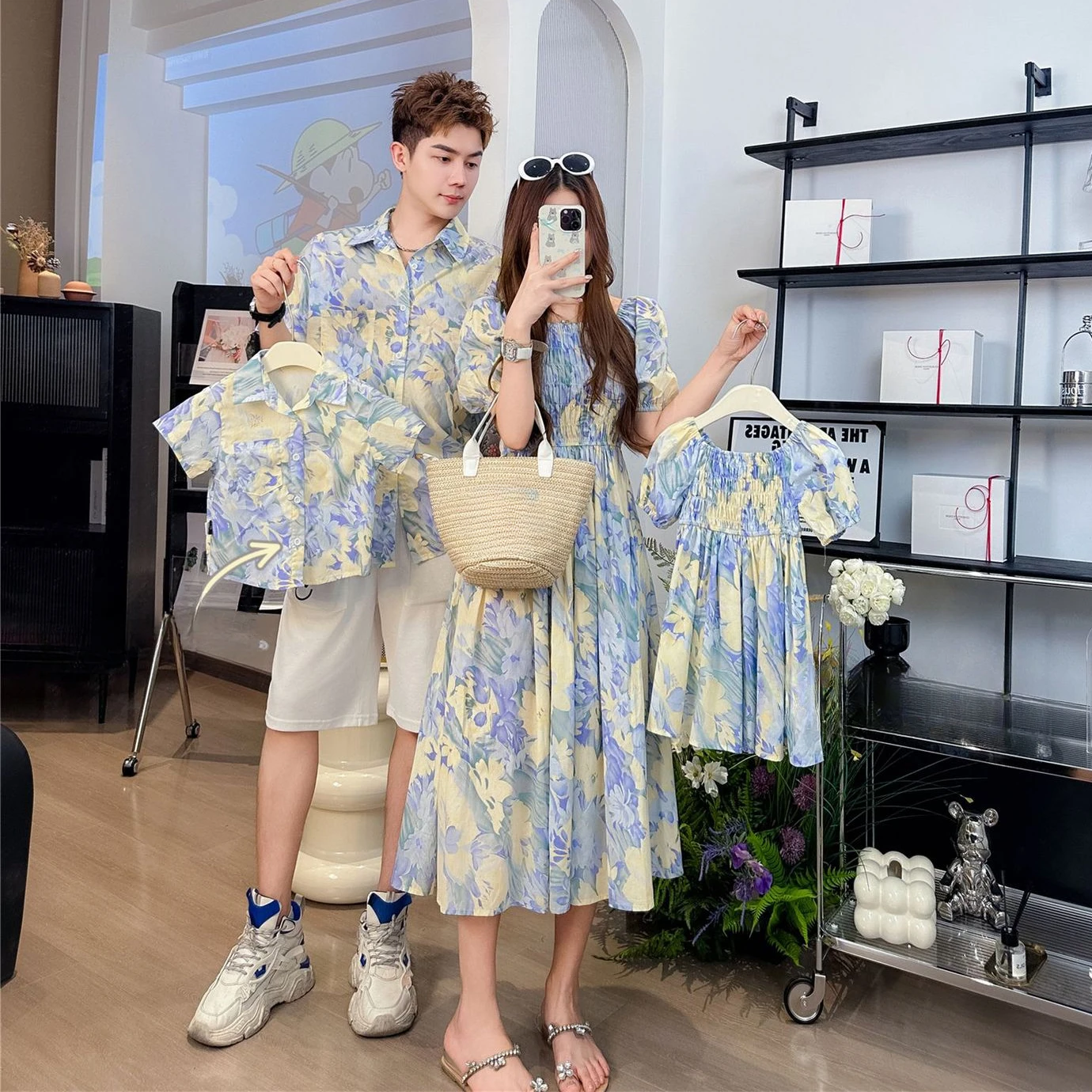 Summer Clothing Looks - Tenues assorties pour la famille pour