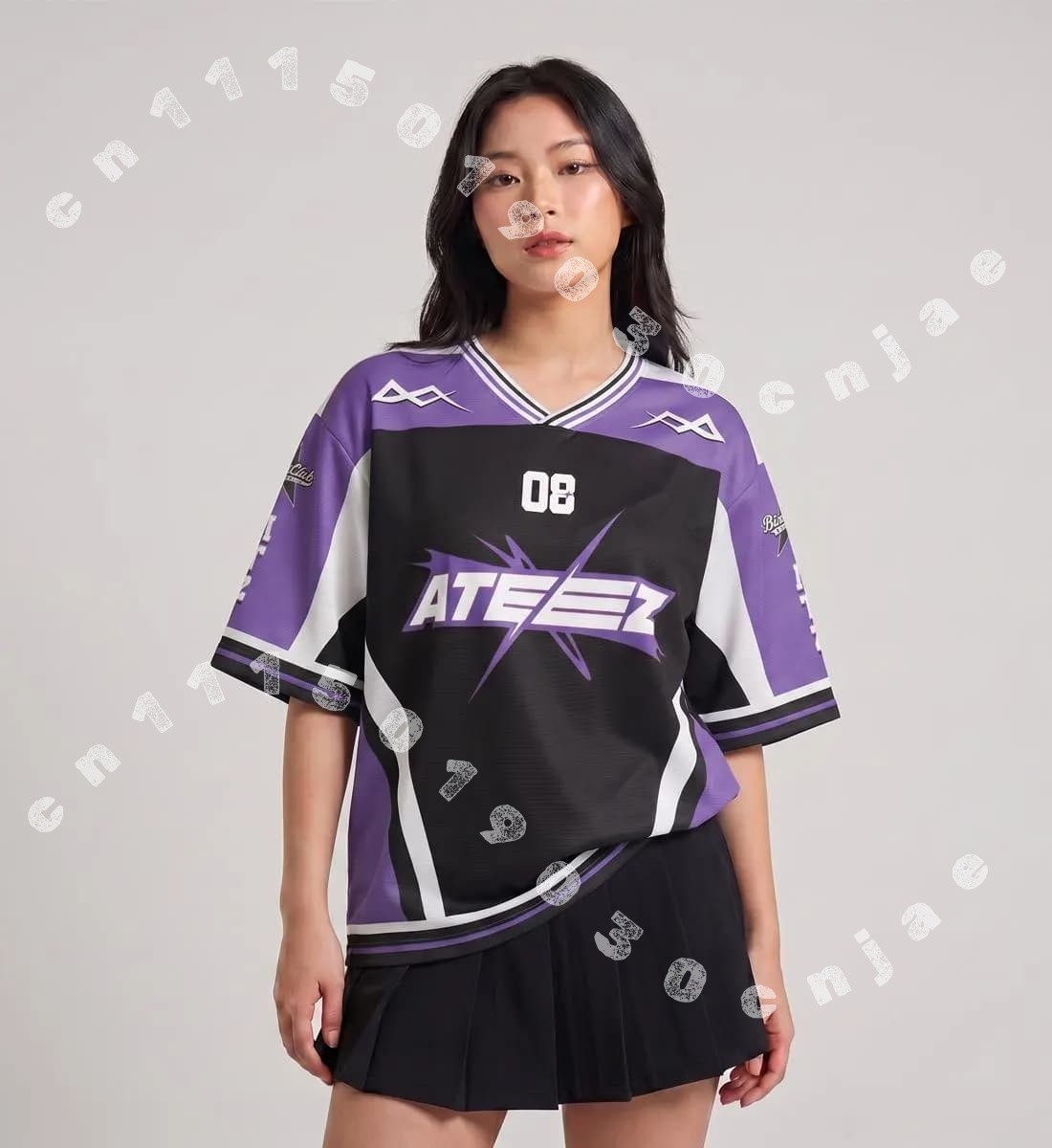 Summer Clothing Uk - Maillot K-pop ATEEZ pour femmes et