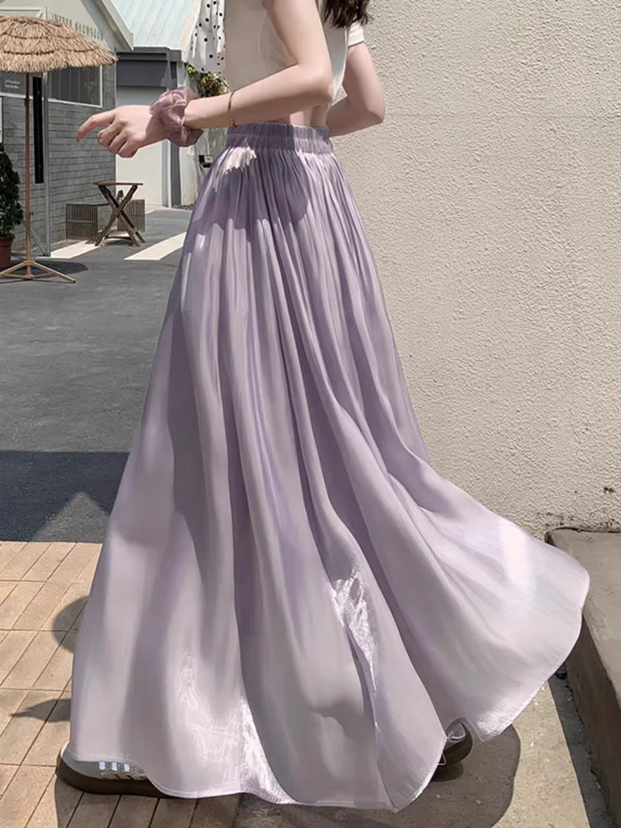Summer Clothing Must Haves - Jupes midi en mousseline pour femmes