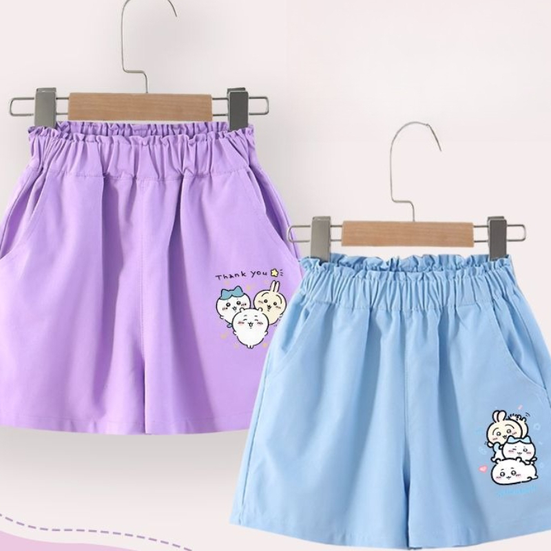 Summer Clothing Looks - Shorts d'été pour enfants Anime Cartoon