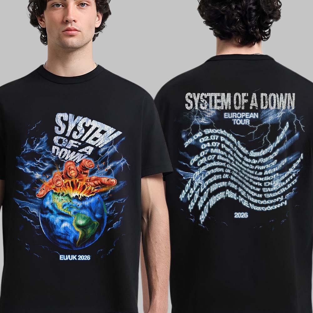 Summer Clothing Uk - T-shirt System of A Down European