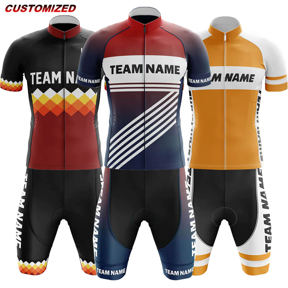 Summer Clothing Names - Ensembles de maillots de cyclisme à
