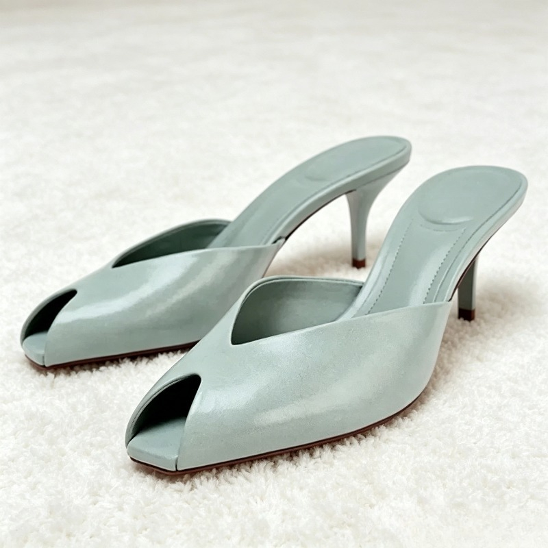 Summer Clothing Brands - Sexy Peep Toe Design marque pantoufles
