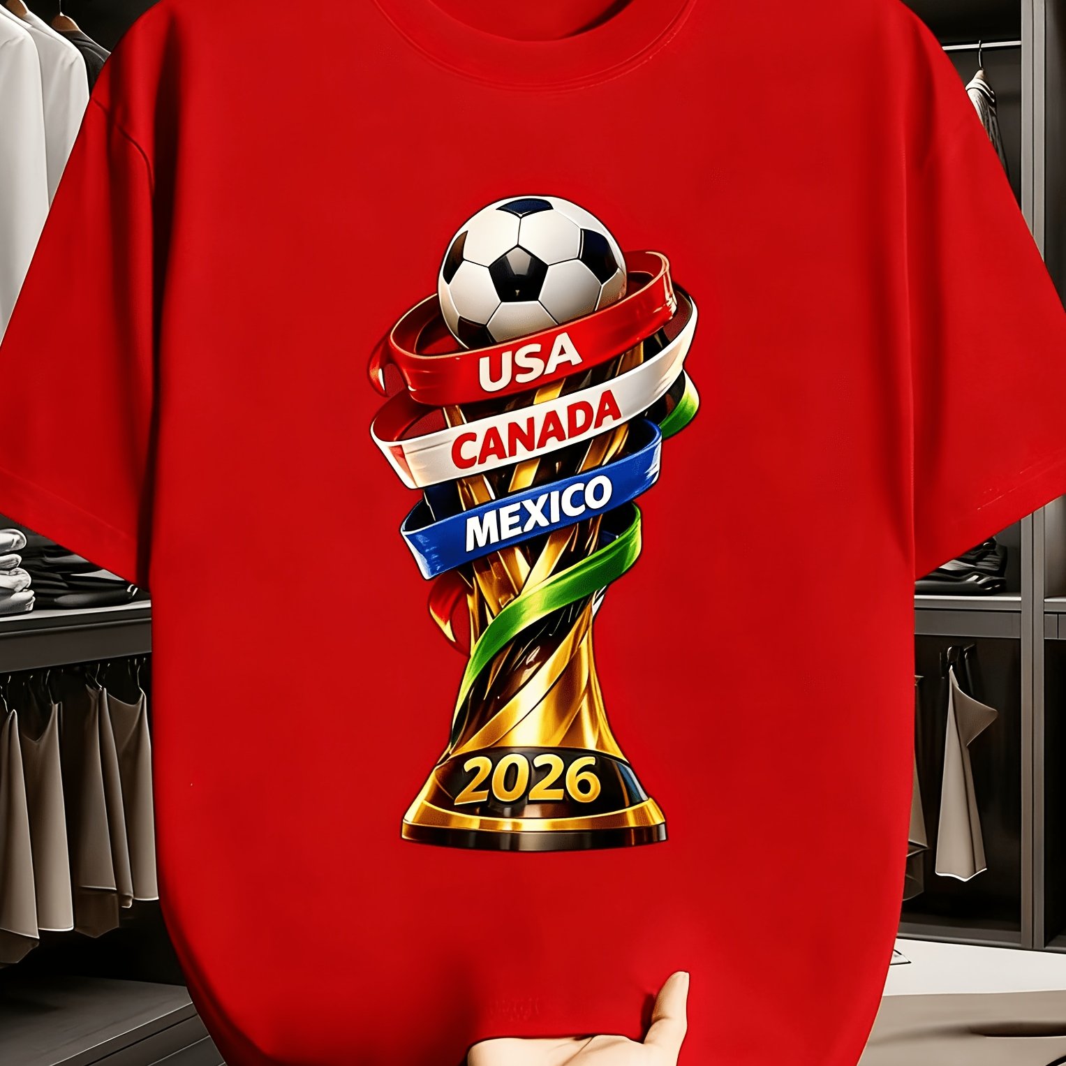 Summer Clothing Canada - T-shirt imprimé Coupes USA Canada 2026