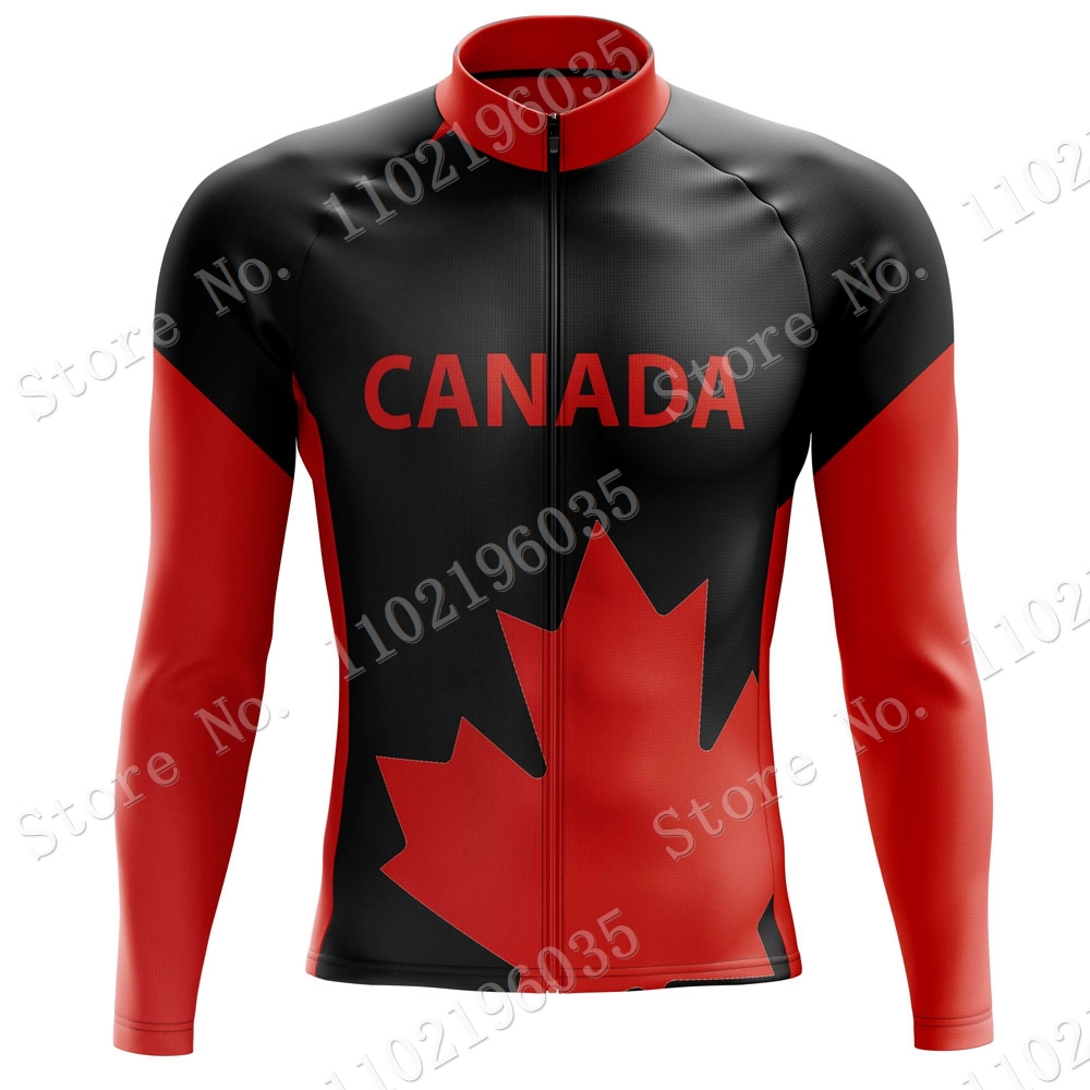 Summer Clothing Canada - Maillot de cyclisme national du Canada