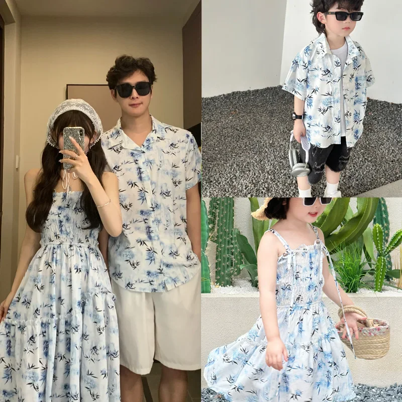 Summer Clothing Looks - Resort Couple Look Parents et enfants