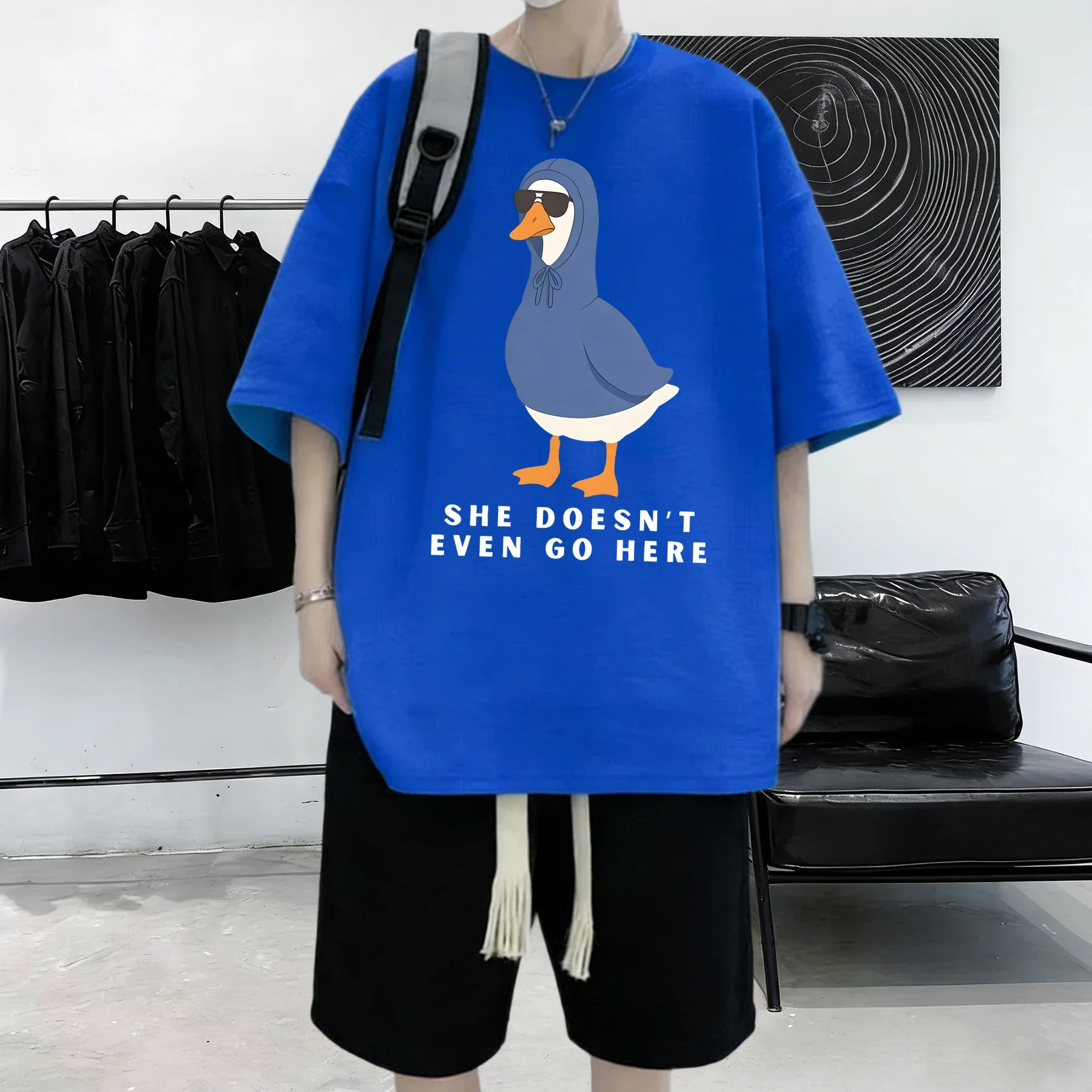 Summer Clothing Not Shein - T-shirts d'été décontractés en coton à