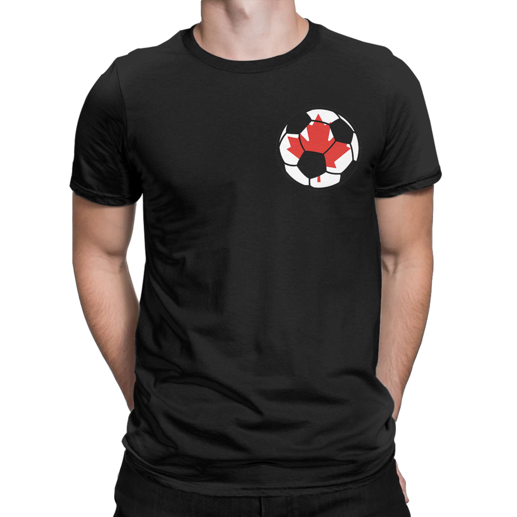 Summer Clothing Canada - T-shirt pour hommes avec drapeau canadien,