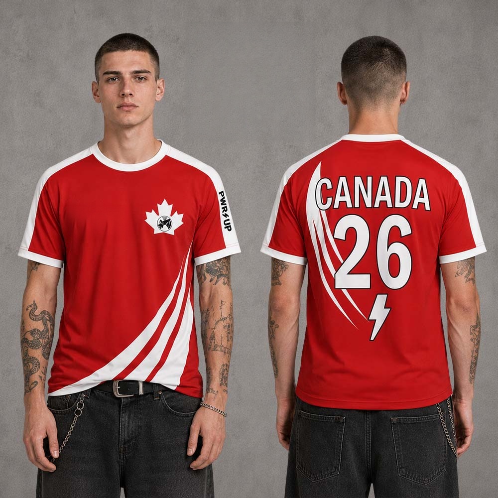 Summer Clothing Canada - Nouveau Maillot de Football Thème National