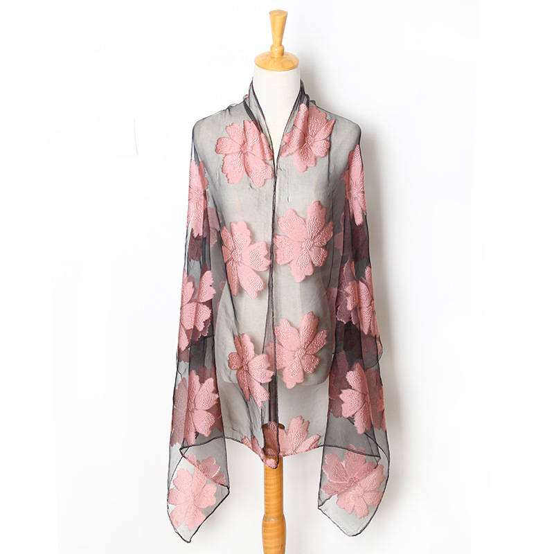 Sarong Pareo Wrap - Écharpe imprimée surdimensionnée pour femmes, 180x72cm,