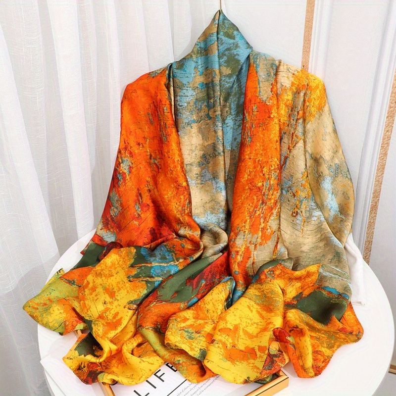 Summer Clothing Hijab - Mode 180x90 cm Satin foulard en
