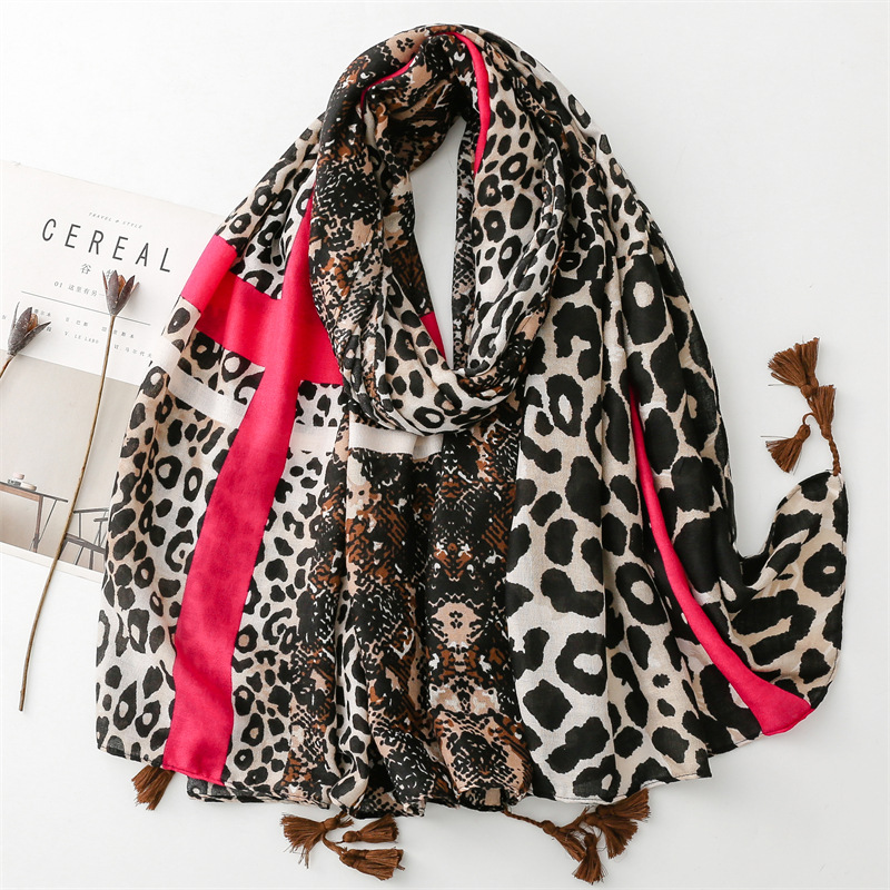 Summer Clothing Hijab - 2025 automne femmes écharpe coton imprimé