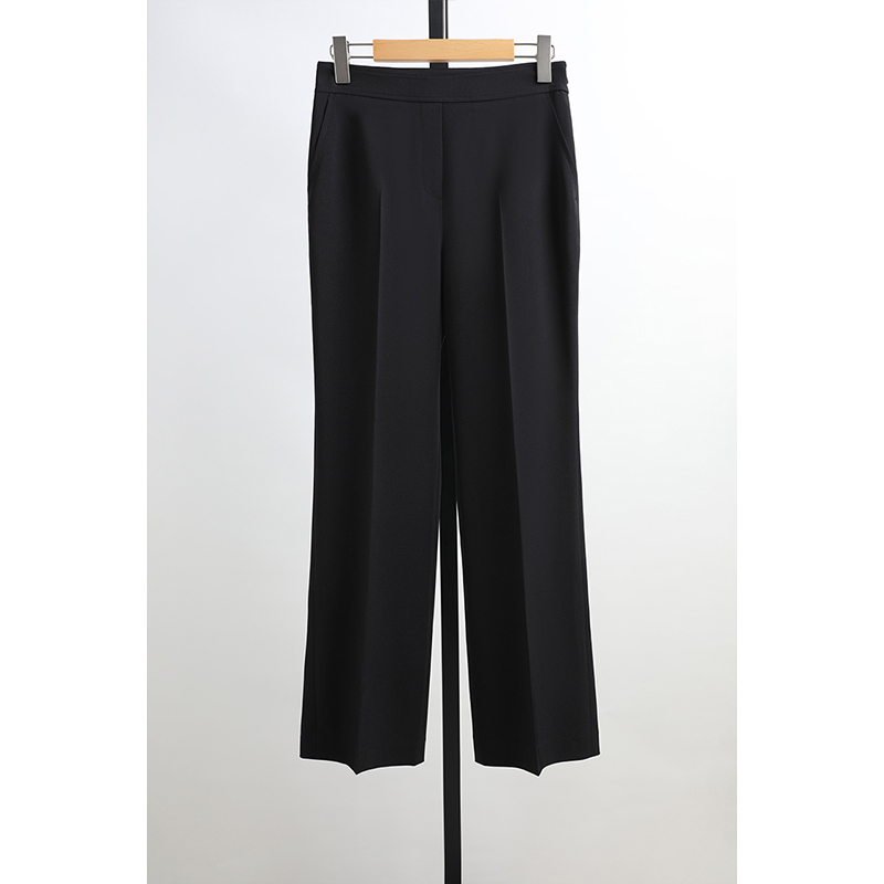 Summer Clothing Brands - Pantalon de costume droit taille haute