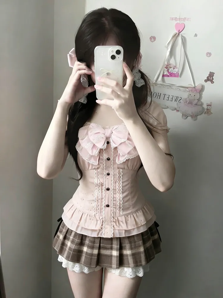 Summer Alt Clothing - Ensemble de trois pièces japonais pour