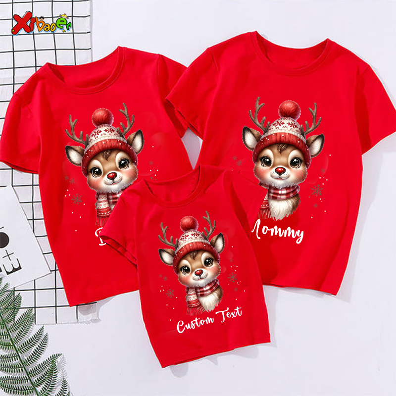 Summer Clothing Names - Pyjama de Noël avec nom personnalisé