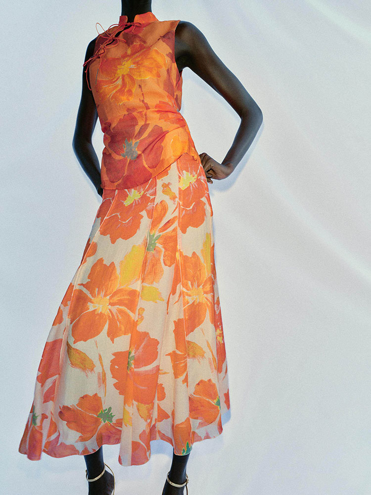 Haut sans manches et jupe à co - Summer Clothing Looks avis et prix