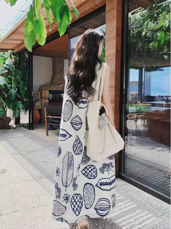 Robe d'été ample sans manches  - Summer Clothing Tagline avis et prix