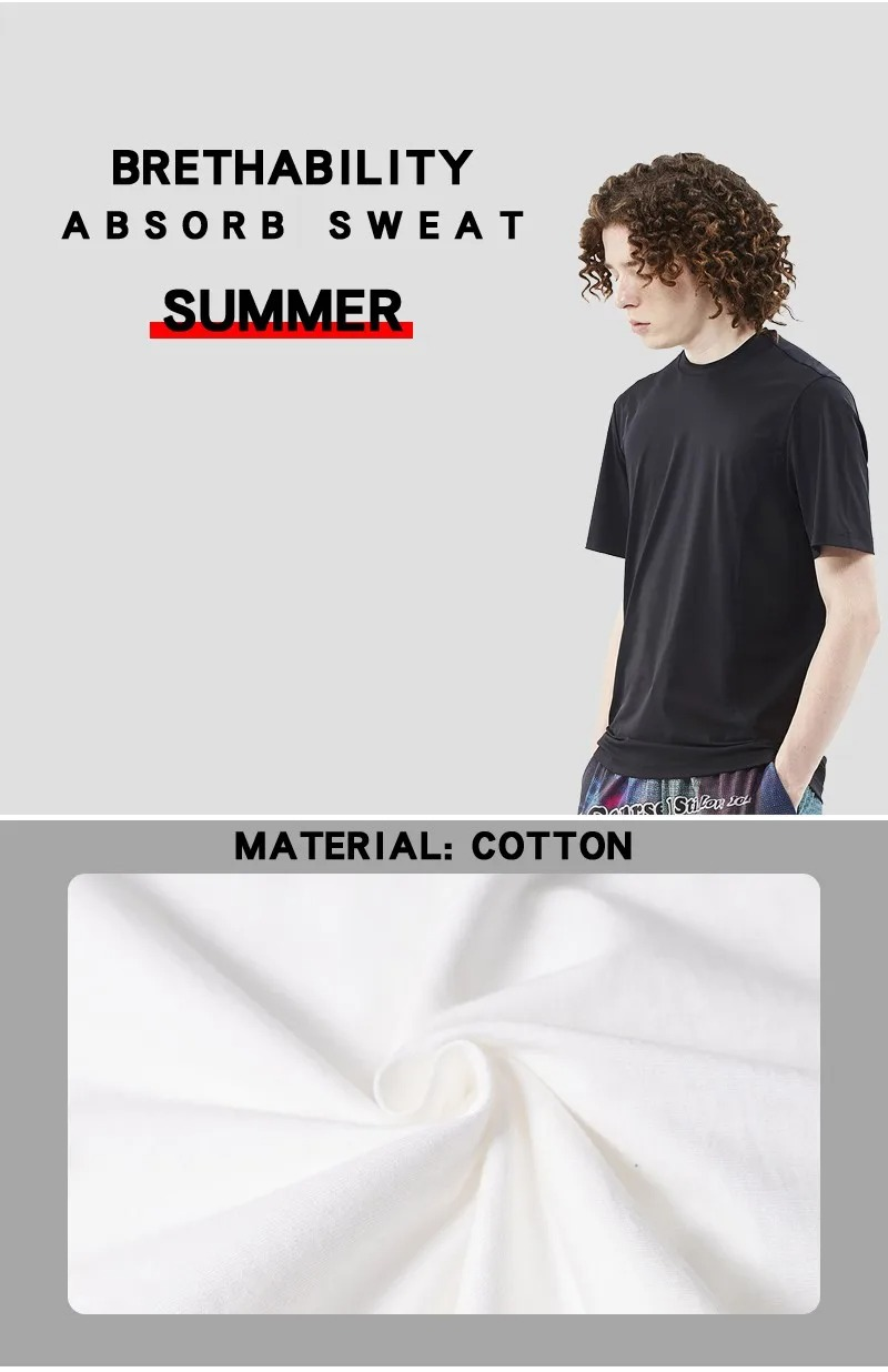 T-shirt en coton pour hommes e - Summer Clothing Uk avis et prix
