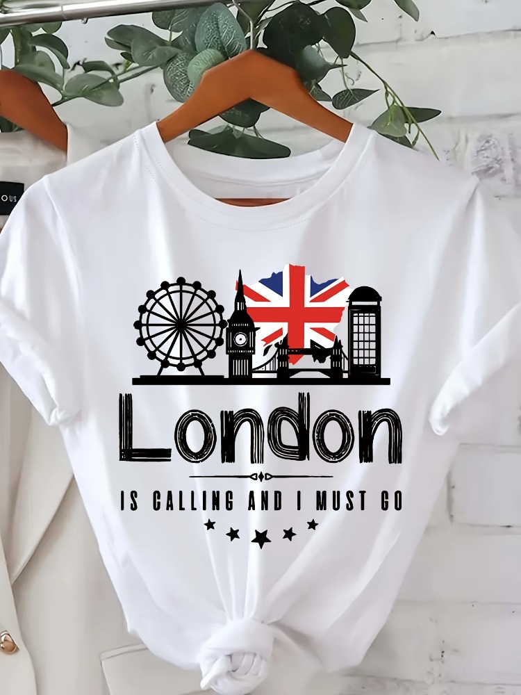 T-shirt à manches courtes pour - Summer Clothing London avis et prix