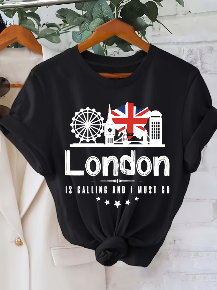 T-shirt à manches courtes pour - Summer Clothing London avis et prix
