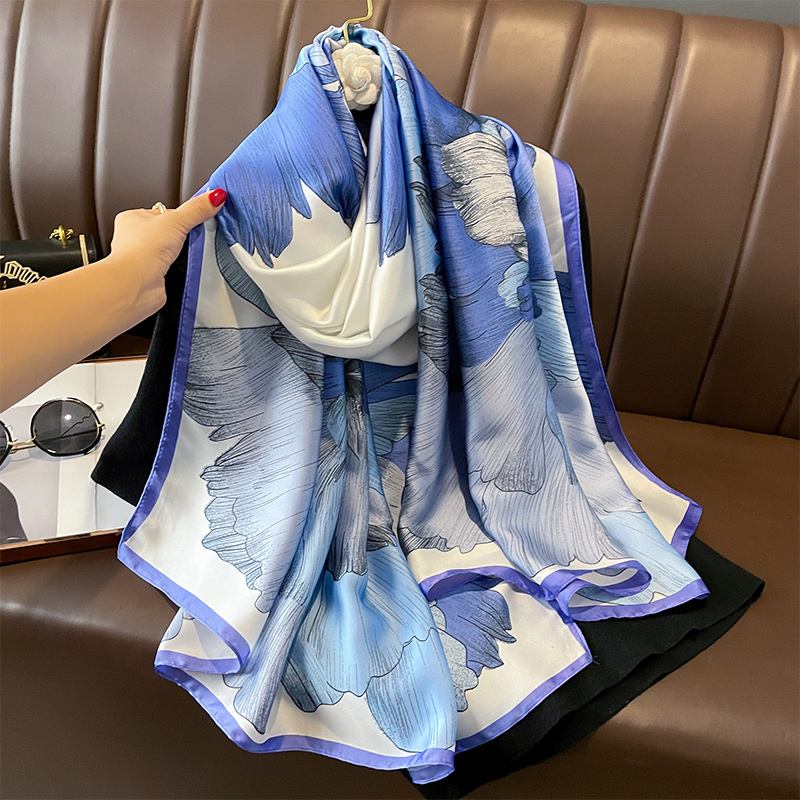 Foulard en soie de luxe espagn - Summer Clothing Hijab avis et prix