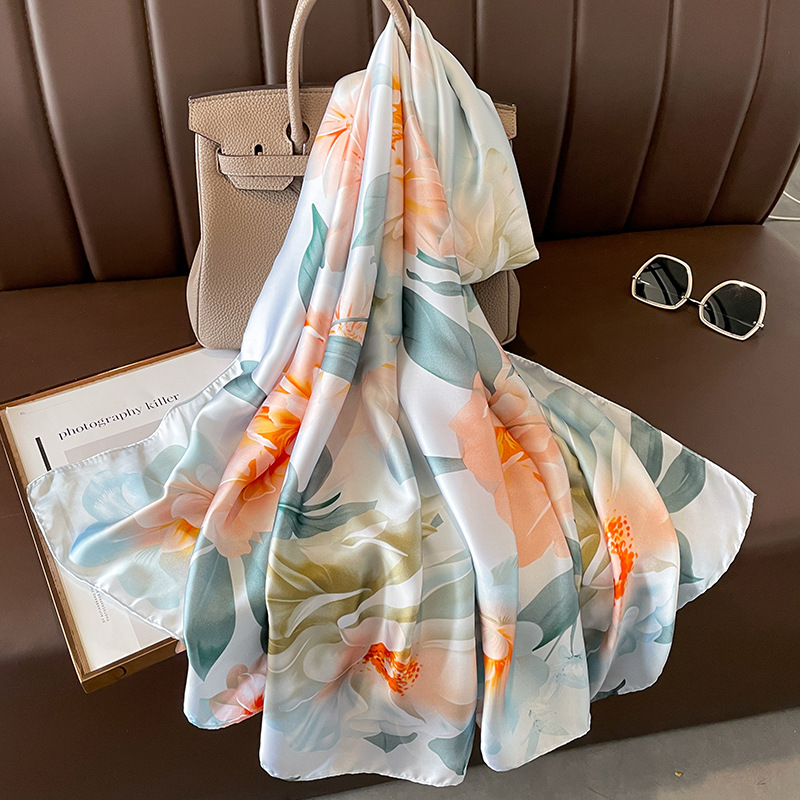 Foulard en soie de luxe espagn - Summer Clothing Hijab avis et prix