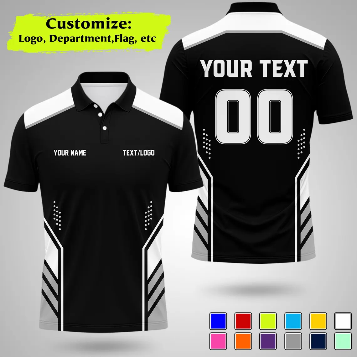 Nouveau Polo d'équipe personna - Summer Clothing Names avis et prix