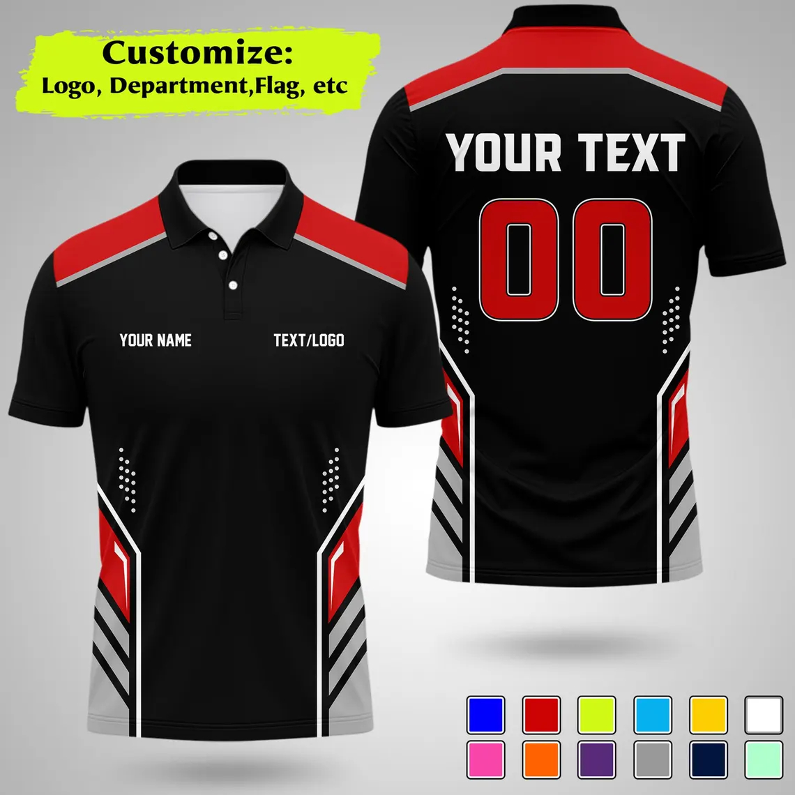 Nouveau Polo d'équipe personna - Summer Clothing Names avis et prix