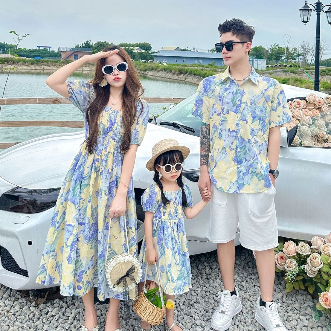 Tenues assorties pour la famil - Summer Clothing Looks avis et prix