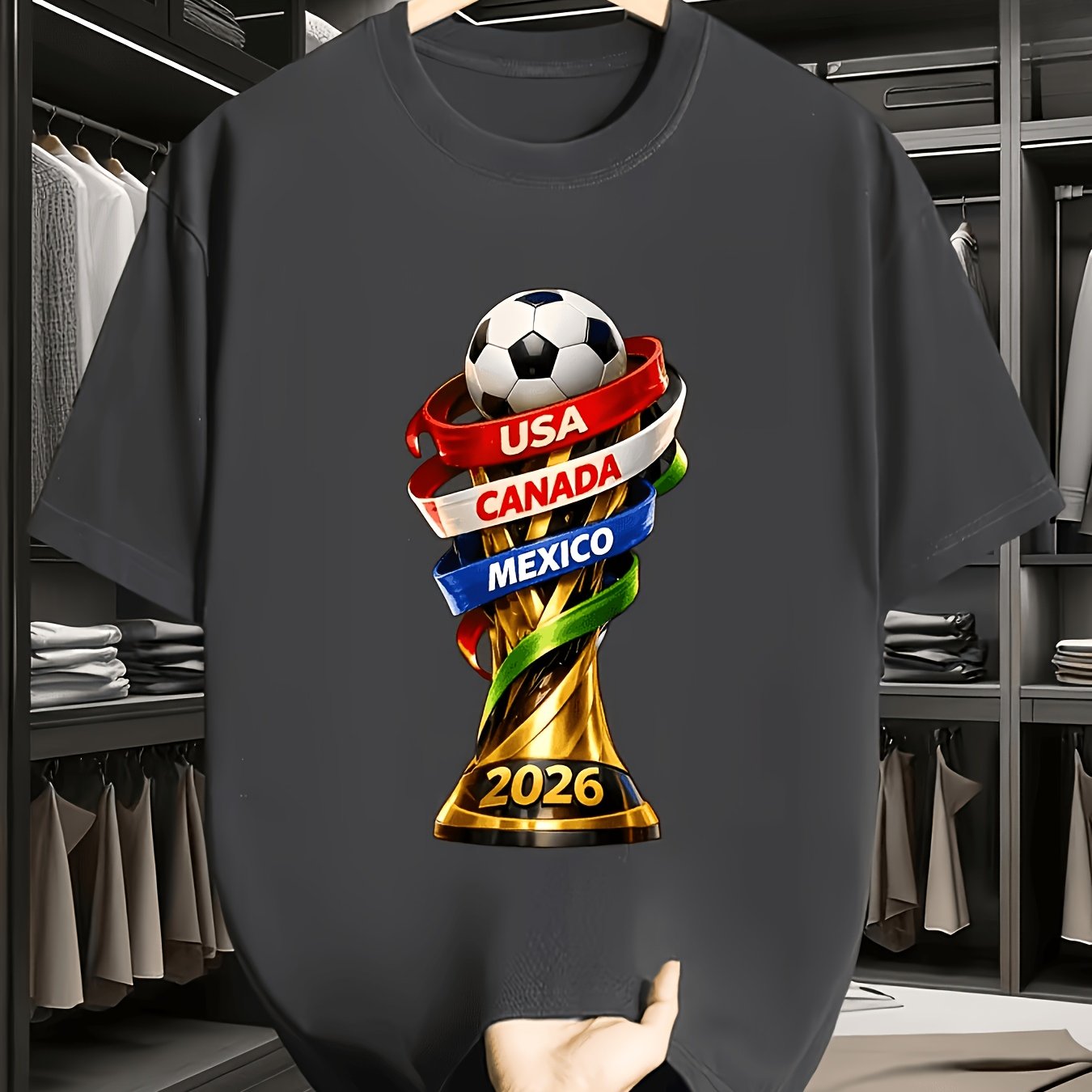 T-shirt imprimé Coupes USA Can - Summer Clothing Canada avis et prix
