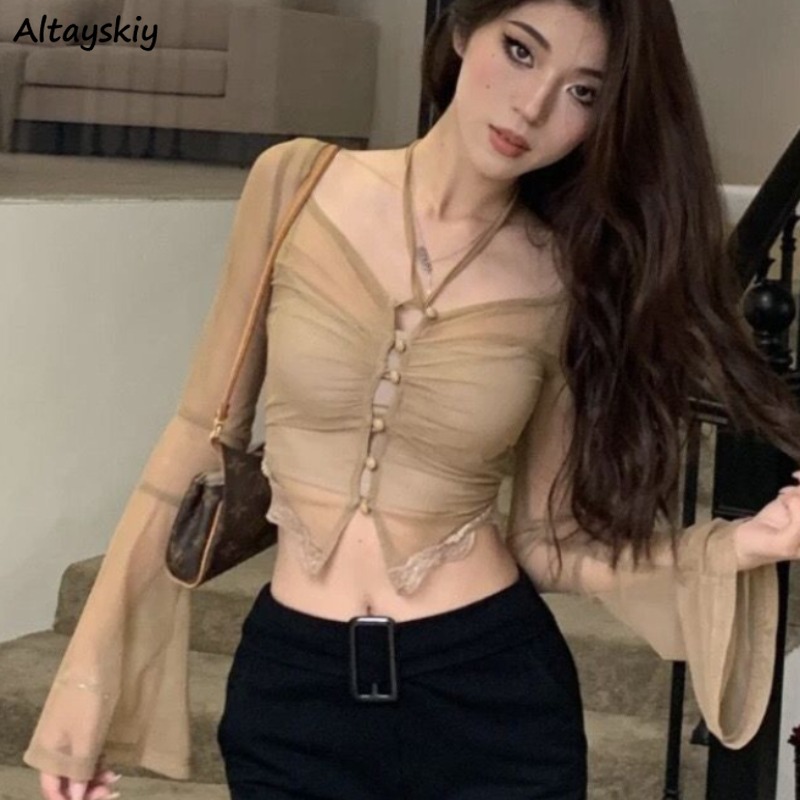 T-shirts transparents pour fem - Summer Clothing Young Women avis et prix