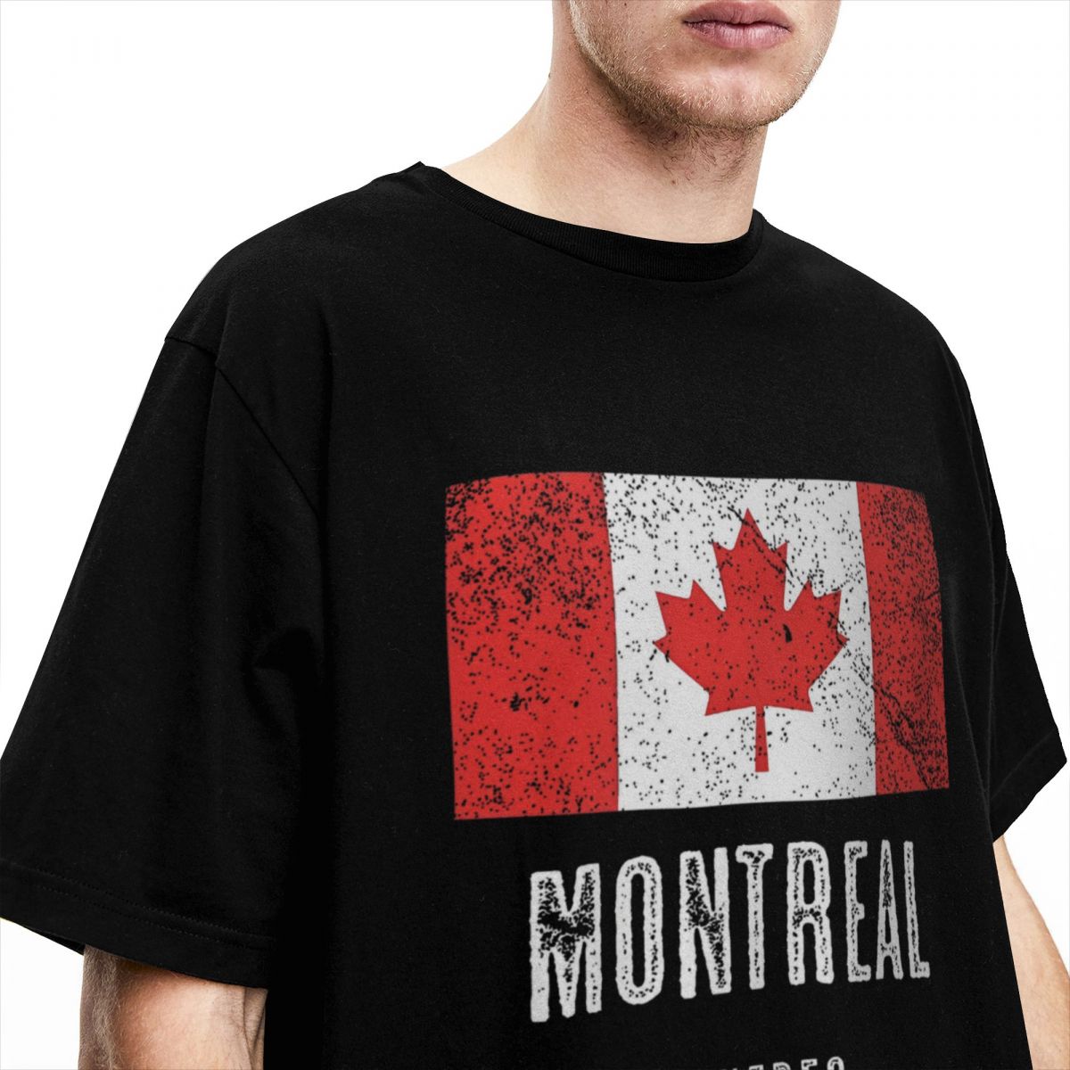 T-shirt en pur coton imprimé p - Summer Clothing Canada avis et prix