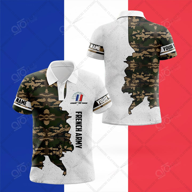 Polo personnalisé avec drapeau - Summer Clothing Names avis et prix