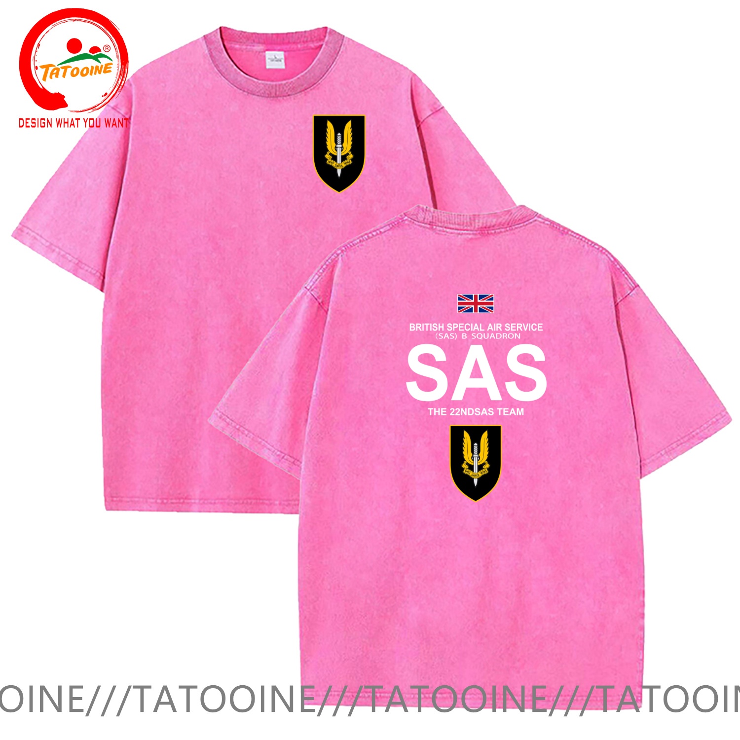 Vintage lavé coton T-Shirt drô - Summer Clothing Uk avis et prix