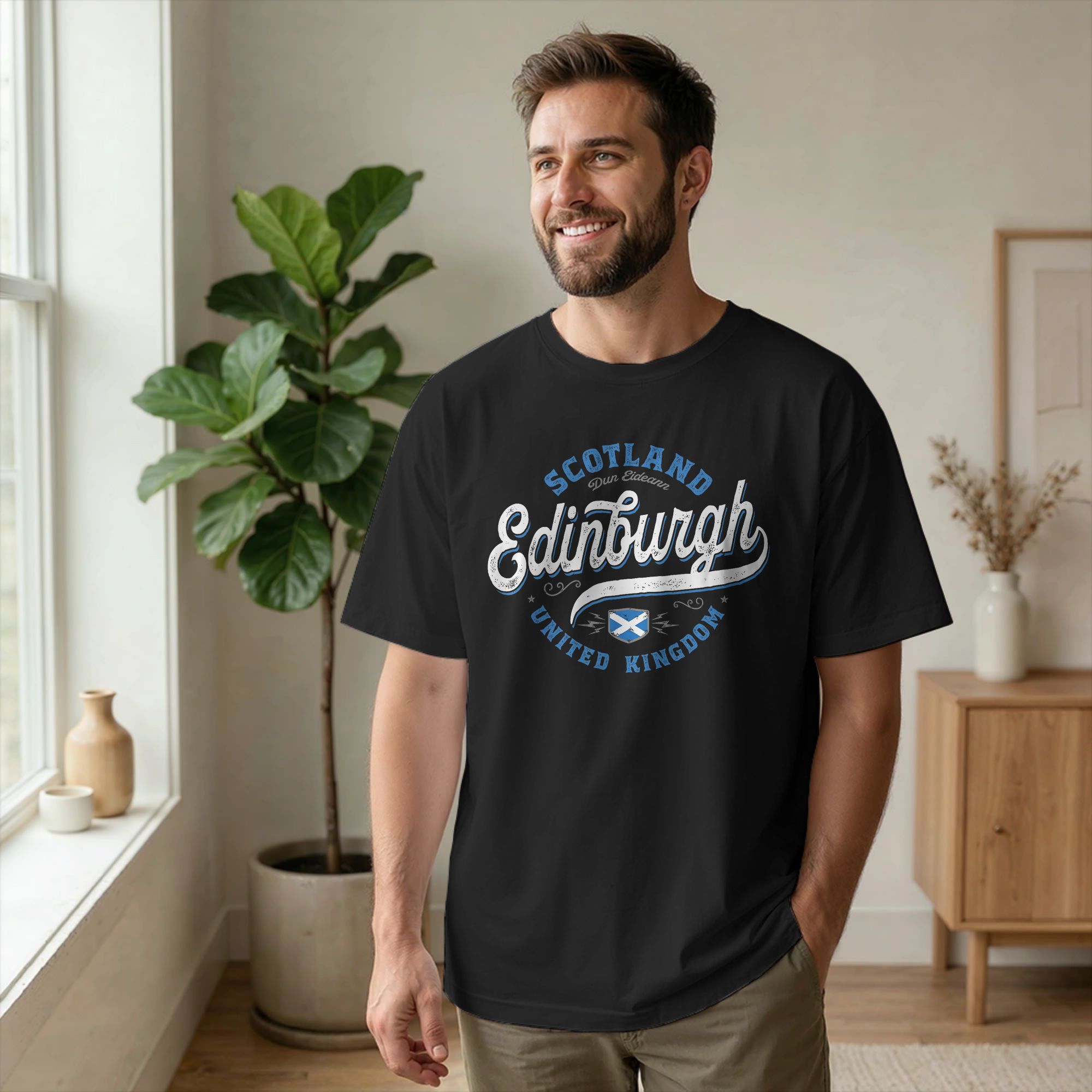 T-shirts pour hommes d'Écosse, - Summer Clothing Uk avis et prix