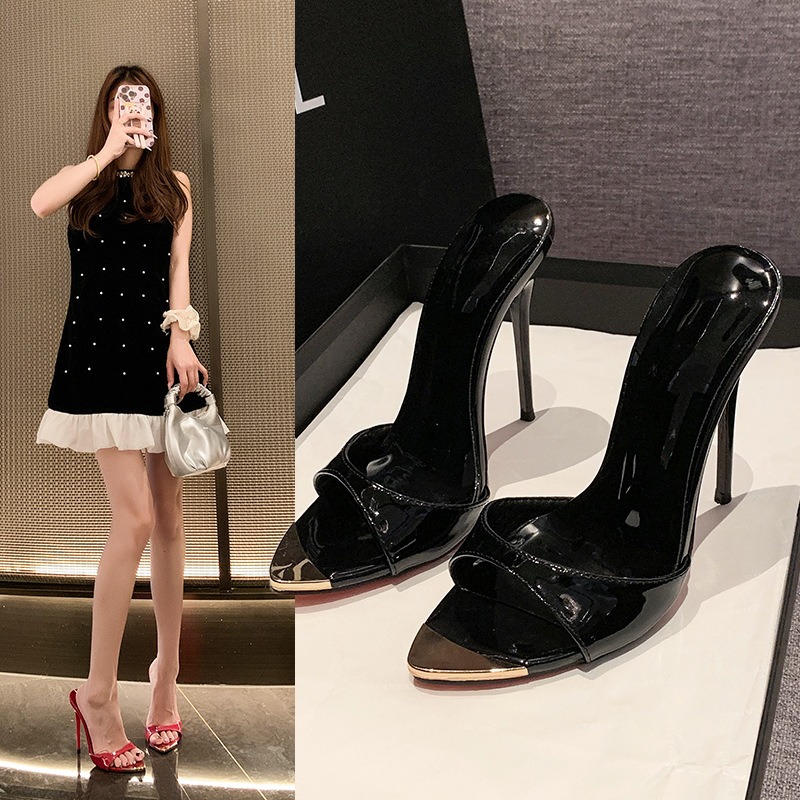 Nouvelles mules à talon aiguil - Summer Clothing Plus Size Women avis et prix