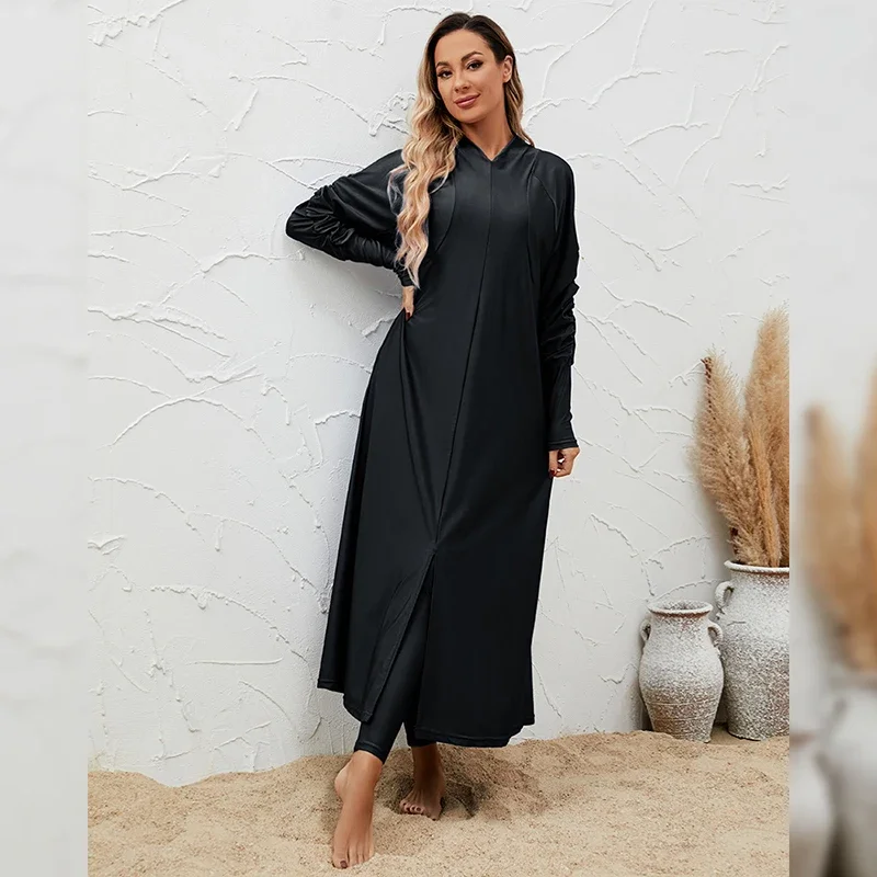 Abaya-Ensemble de 3 pièces pou - Summer Clothing Young Women avis et prix