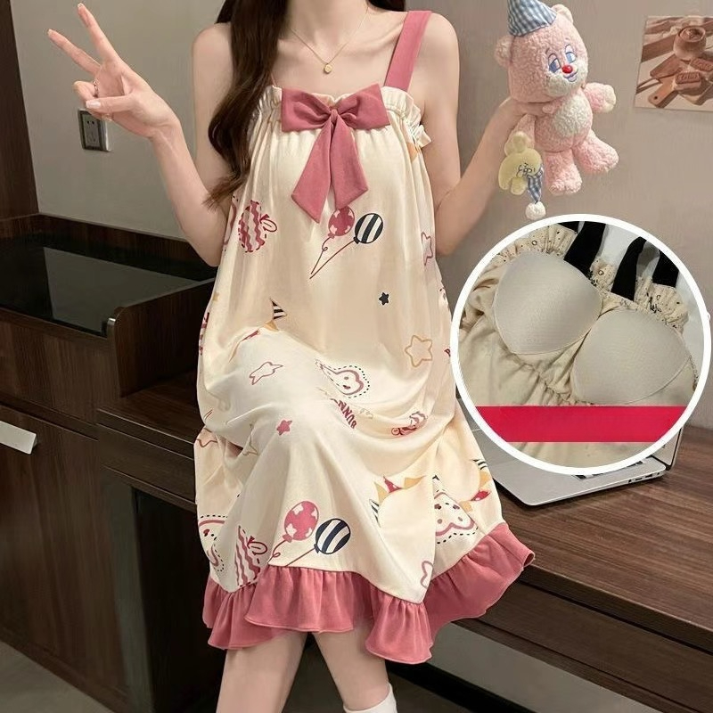 Chemise de nuit princesse mign - Summer Clothing Young Women avis et prix