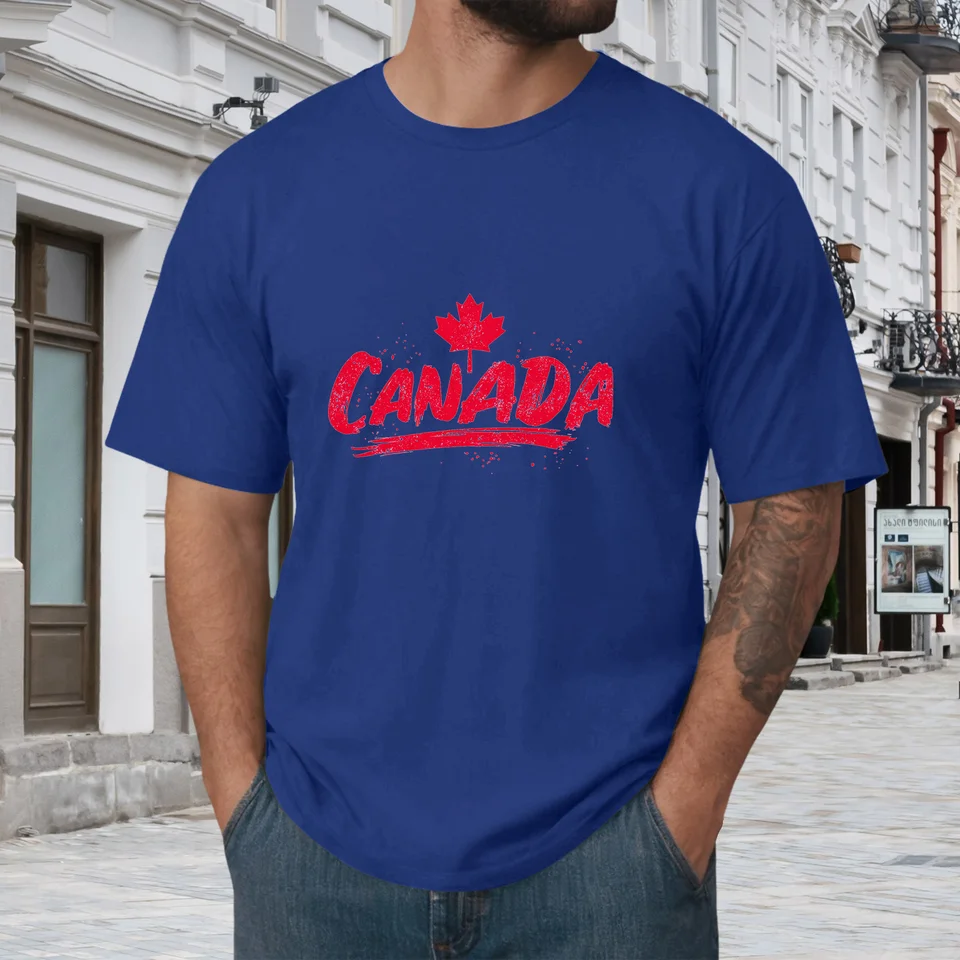 T-shirts pour hommes à motif f - Summer Clothing Canada avis et prix