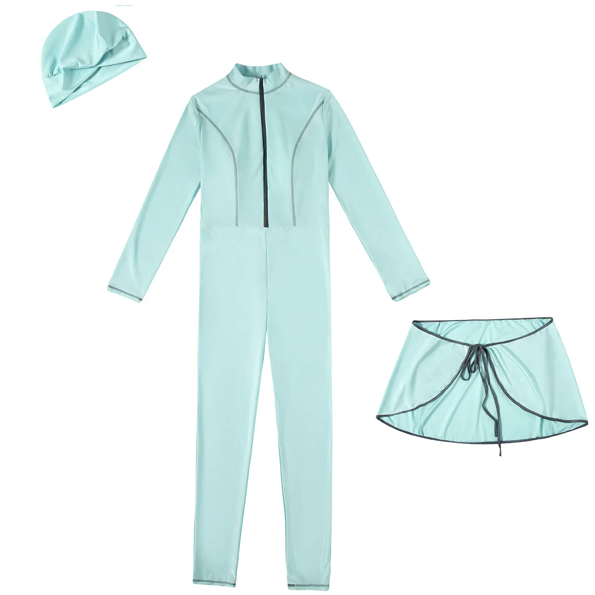 Ensemble de 3 pièces de maillo - Summer Clothing Hijab avis et prix