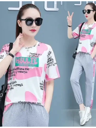 Nouvel ensemble deux pièces d' - Summer Clothing Tagline avis et prix