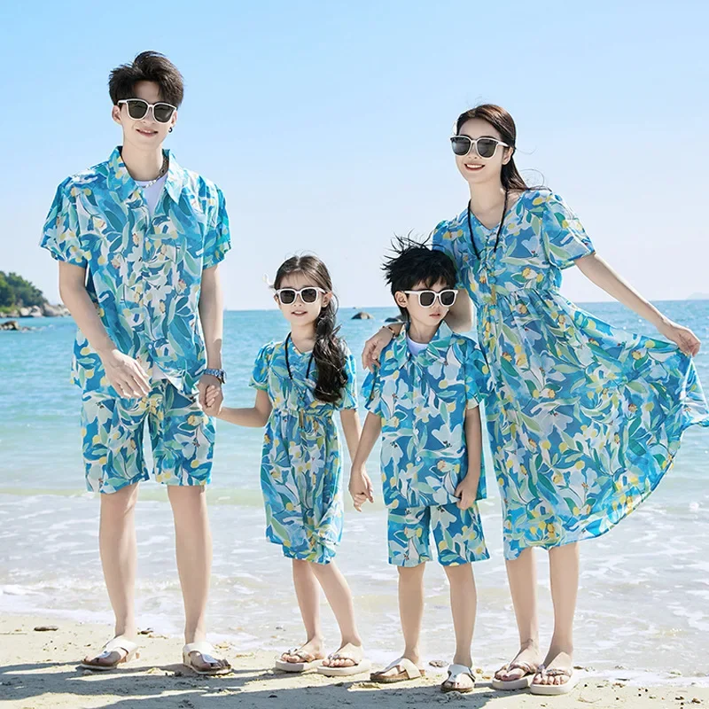 Ensemble de chemises père fils - Summer Clothing Looks avis et prix
