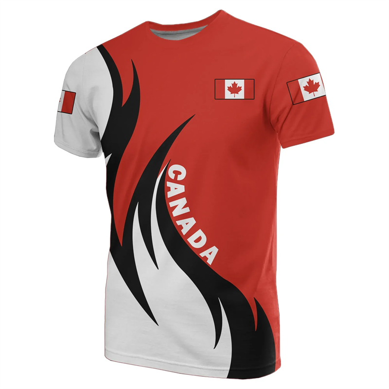 T-shirt imprimé en 3D pour hom - Summer Clothing Canada avis et prix