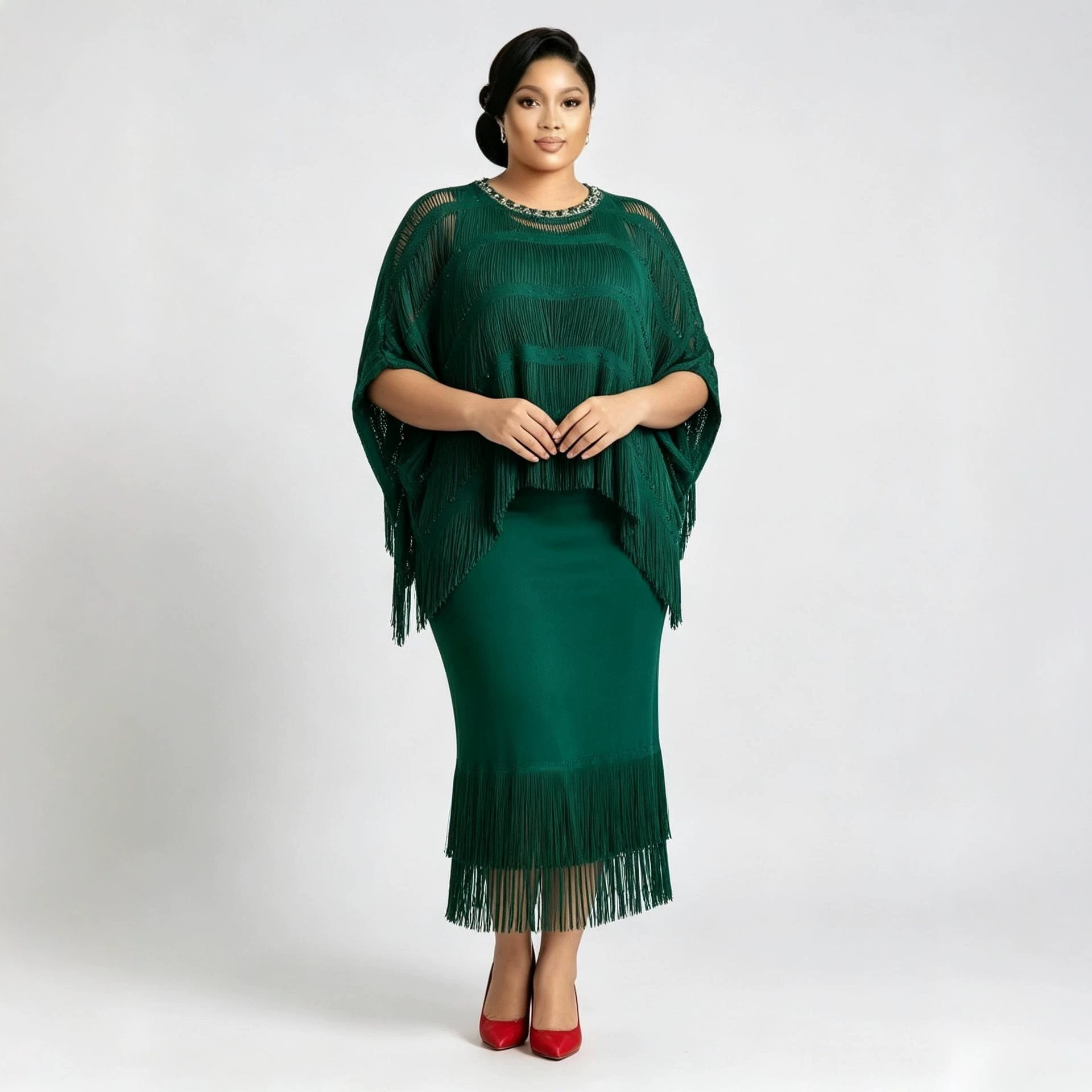 Ensemble deux pièces plissé à  - Summer Alt Clothing avis et prix
