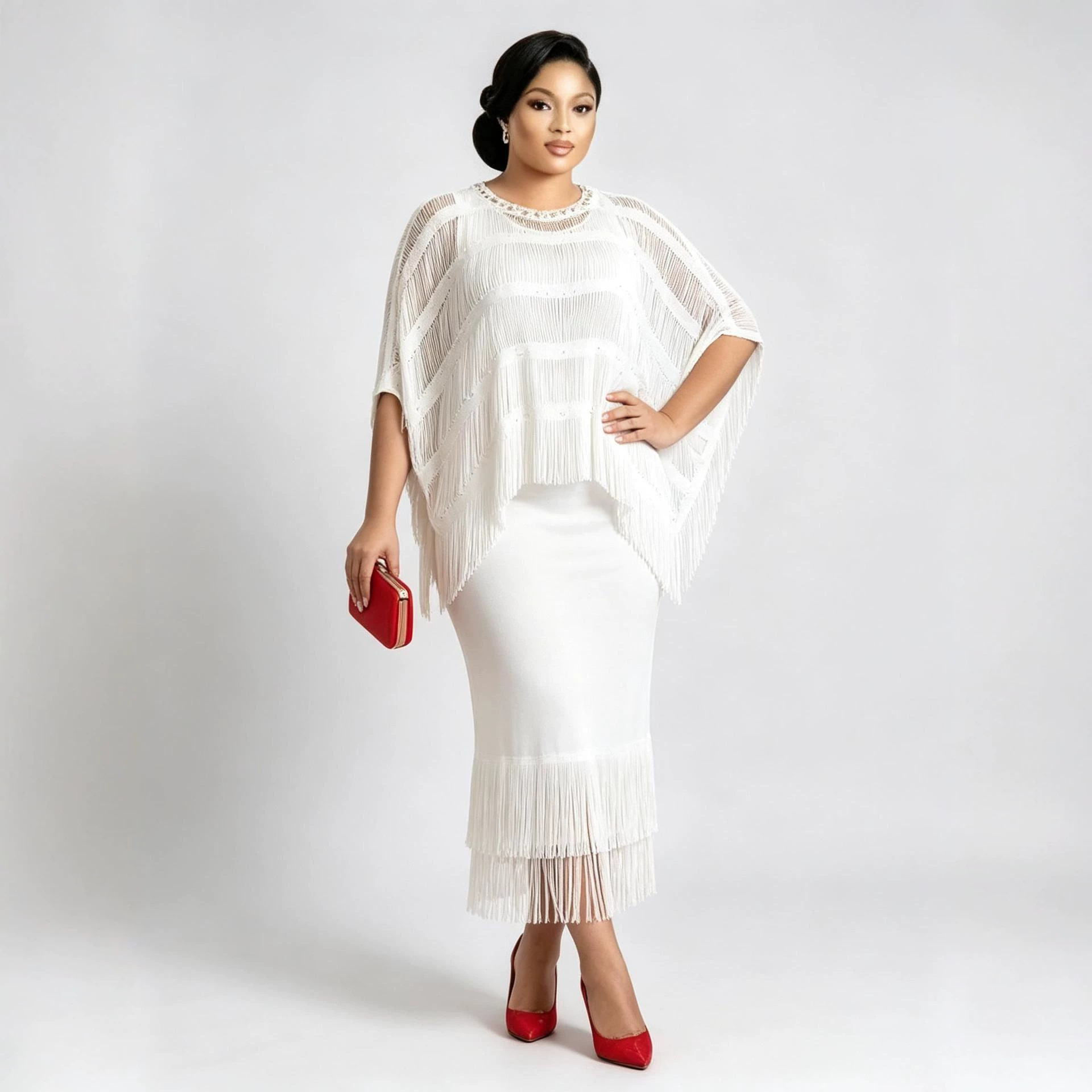 Ensemble deux pièces plissé à  - Summer Alt Clothing avis et prix