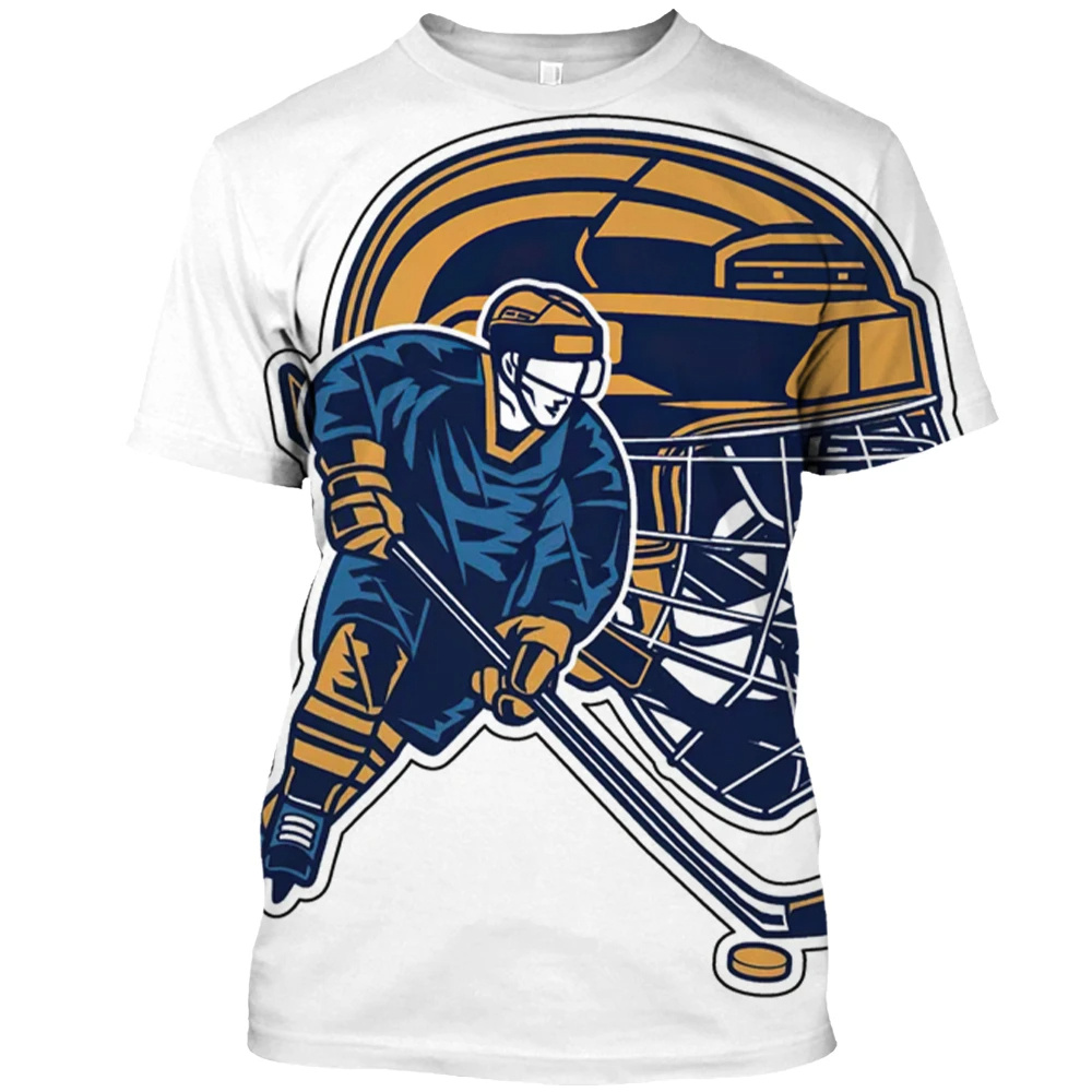 T-shirt de hockey sur glace im - Summer Clothing Canada avis et prix