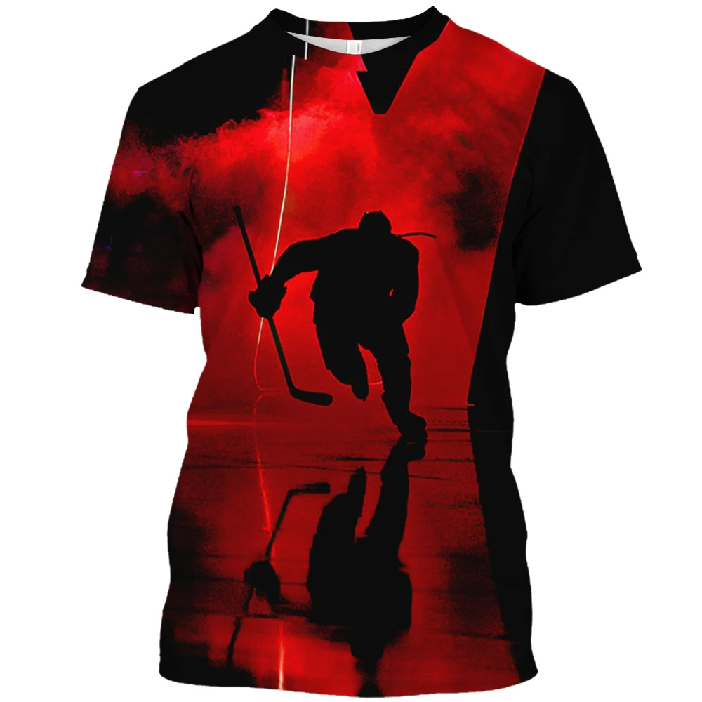 T-shirt de hockey sur glace im - Summer Clothing Canada avis et prix